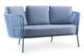 Granada 2.5er Loungebank Stahl