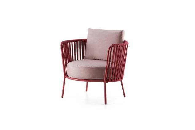Granada Loungesessel Stahl