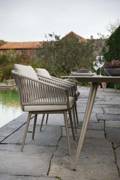 Kapstadt Table de jardin aluminium 4