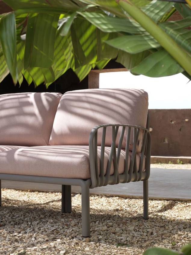 Komodo 2er Loungebank Kunststoff 2