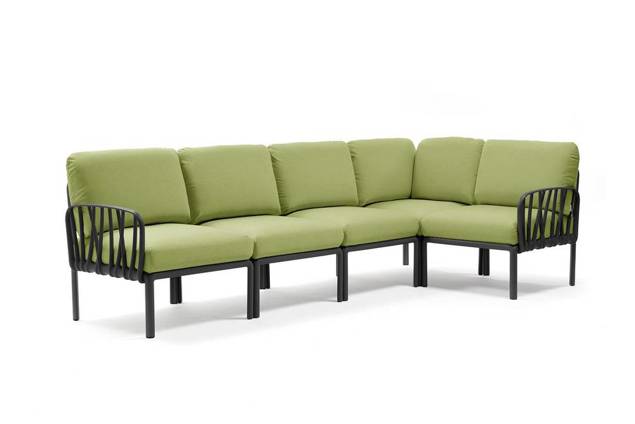 Komodo Gartenlounge Set Kunststoff 12