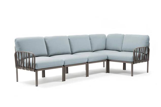 Komodo Gartenlounge Set Kunststoff 12