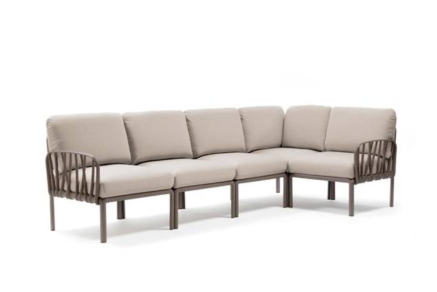 Komodo Gartenlounge Set Kunststoff 12