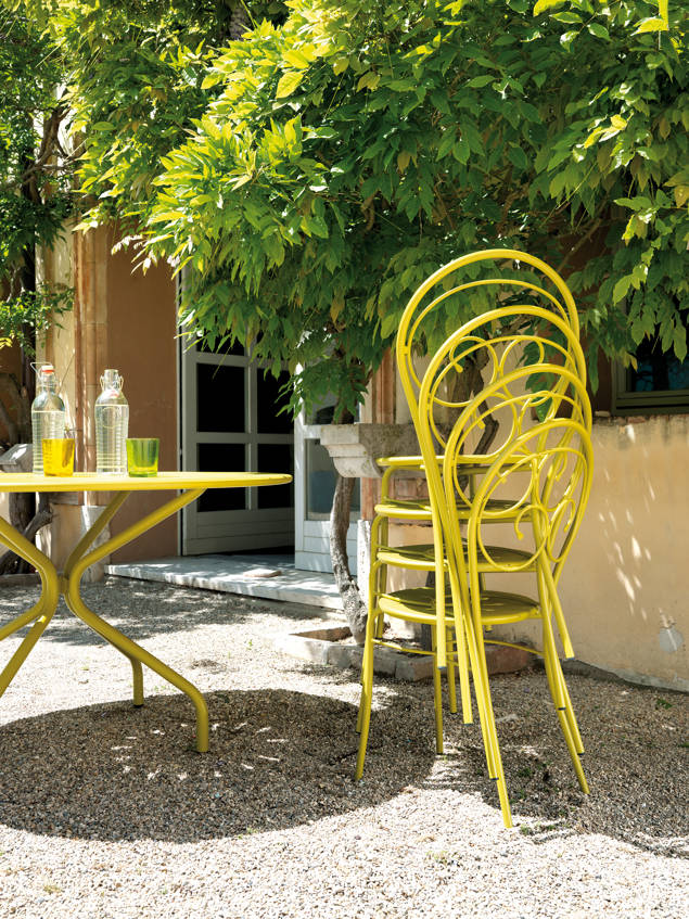 Lille Gartenstuhl stapelbar Stahl 5