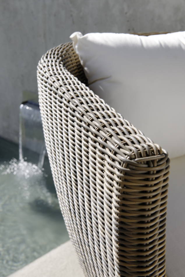 Madonna II Loungesessel Rattan 6