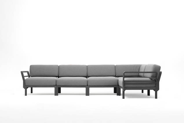 Maximo Gartenlounge Set Kunststoff 12