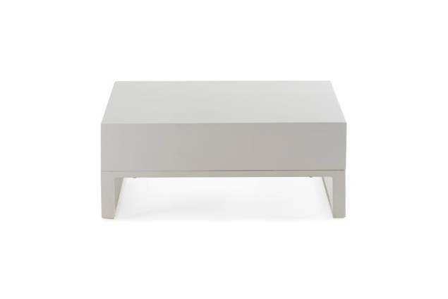 Miami Loungetisch Aluminium 76x76 cm