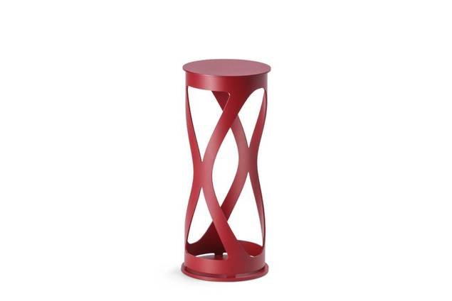 Moon Lampe d'extérieur rouge rubis