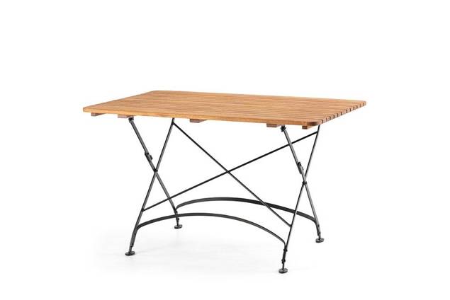 Rebecca Gartentisch klappbar Holz 120x80 cm