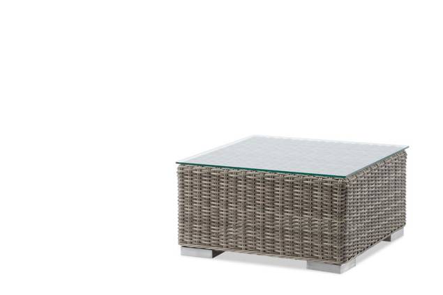 Reviera Cube II Loungetisch Rattan