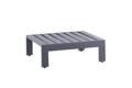 Safir Table de salon aluminium 76x76 cm