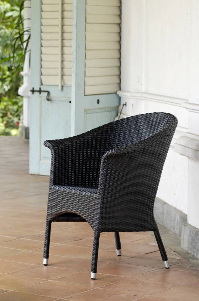 San Remo II Gartenstuhl Rattan 6