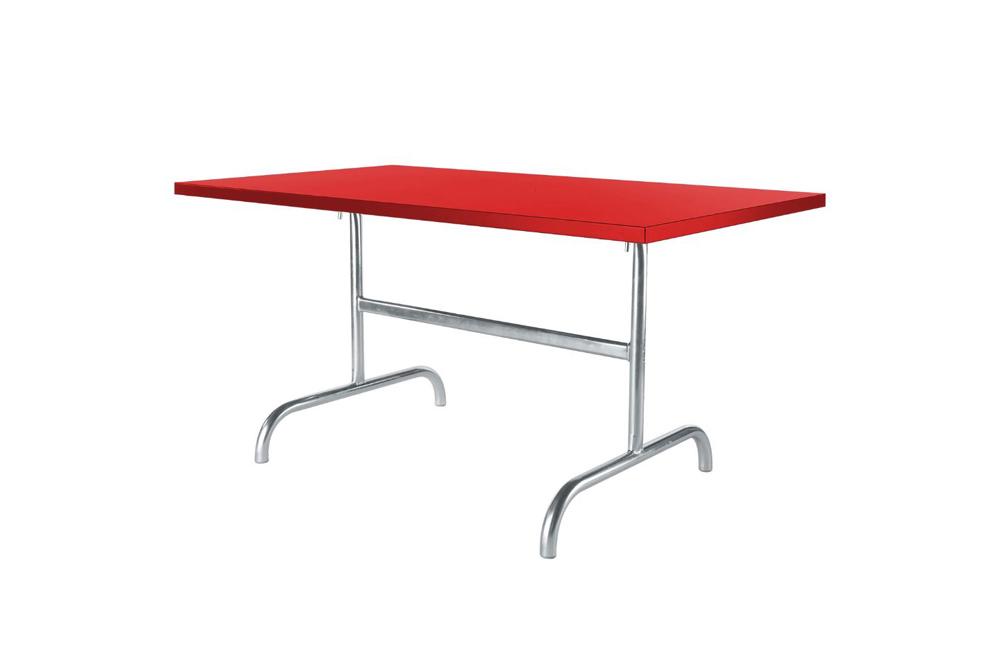 Gartentisch klappbar Stahl 140x80 cm SÄNTIS