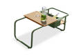 Sorrento Loungetisch Aluminium 84x46 cm