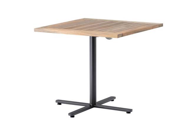 Stockholm Table de jardin pliante acier 1