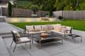 Miami Loungetisch Edelstahl 120x80 cm 7