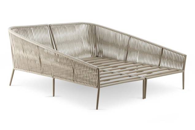 Kapstadt Daybed Set Aluminium 1