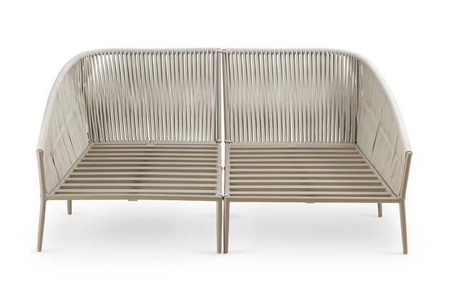 Kapstadt Daybed Set Aluminium 2