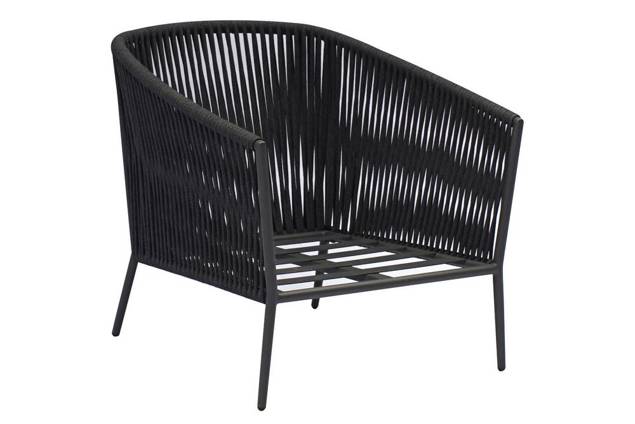 Kapstadt Gartenlounge Set Aluminium/Rope 1