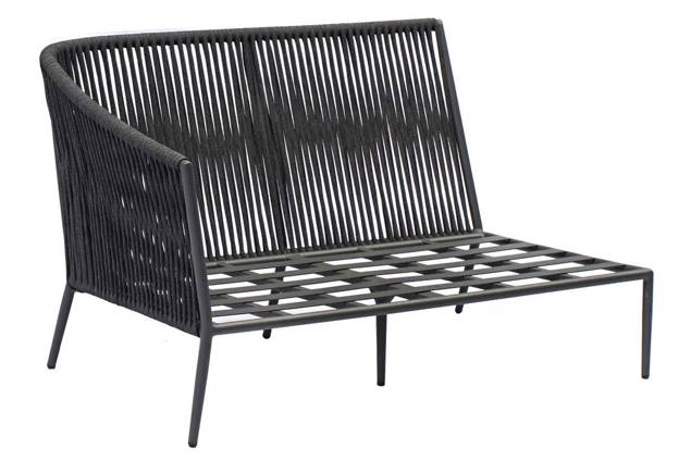 Kapstadt Gartenlounge Set Aluminium/Rope 2