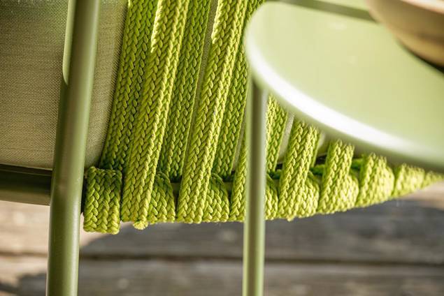 Granada Ensemble lounge de jardin acier 5