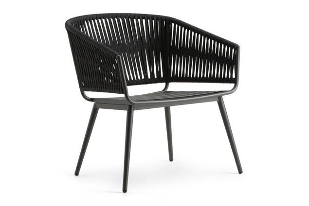 Kapstadt Gartenlounge Set klein Aluminium/Rope 3