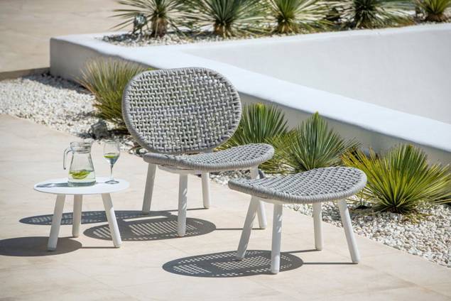 San Diego Ensemble lounge de jardin aluminium