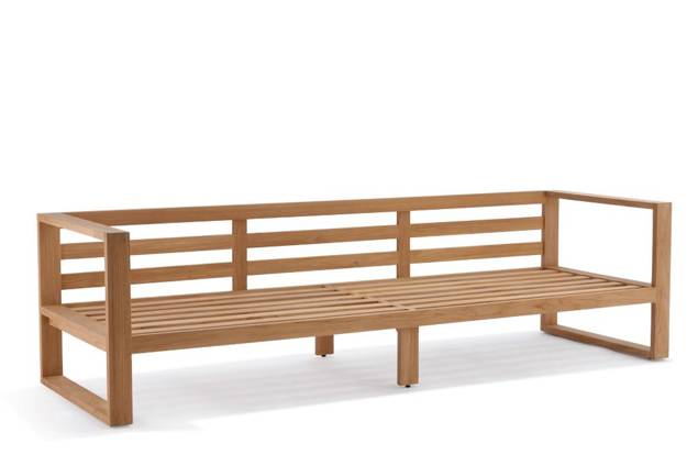 Madeira Set de lounge de jardin bois 2