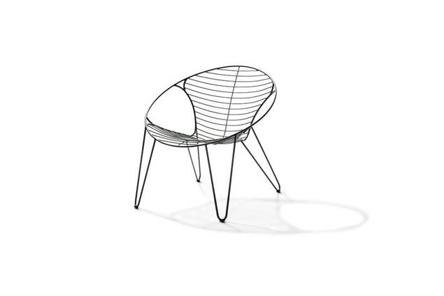 Montreal Set de lounge de jardin acier inoxydable 1