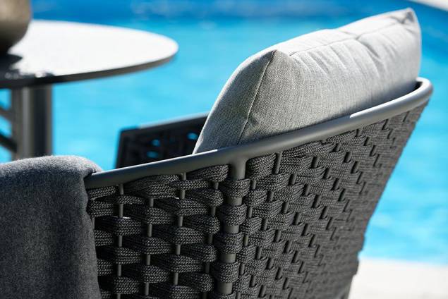 Standard Set de table de jardin acier/aluminium 3