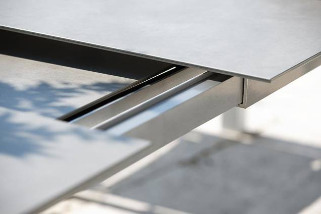 Kos Gartentisch Set Aluminium 12