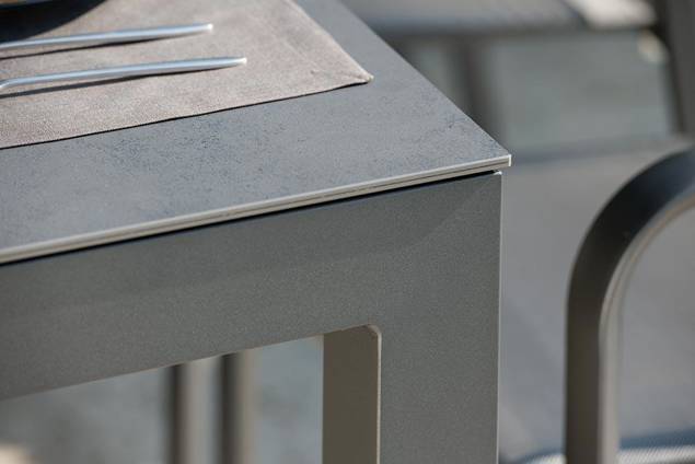 Kos Gartentisch Set Aluminium 3