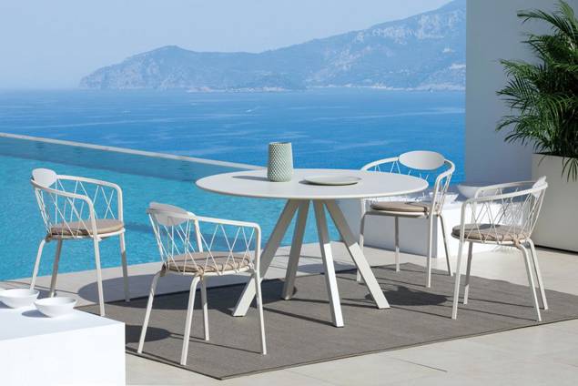 Granada Gartenstuhl Stahl 7