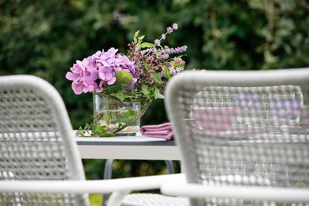 Kapstadt Set de table de jardin aluminium/rope 4