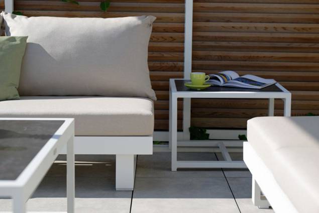 Napoli Gartenlounge Set Aluminium 1