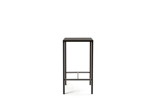 Airolo Bartisch Stahl 75x75 cm