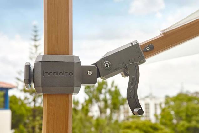 Almeria Sonnenschirm quadratisch 3