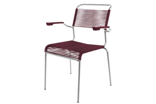 Säntis Gartenstuhl stapelbar Stahl