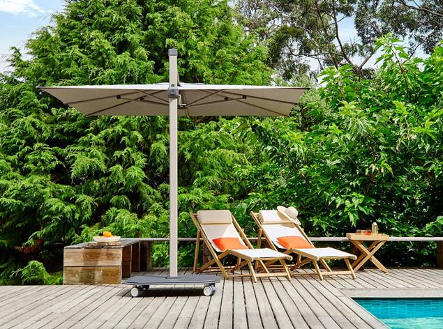 Almeria Sonnenschirm quadratisch 2