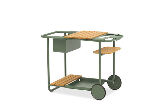 Sorrento Servierwagen Aluminium