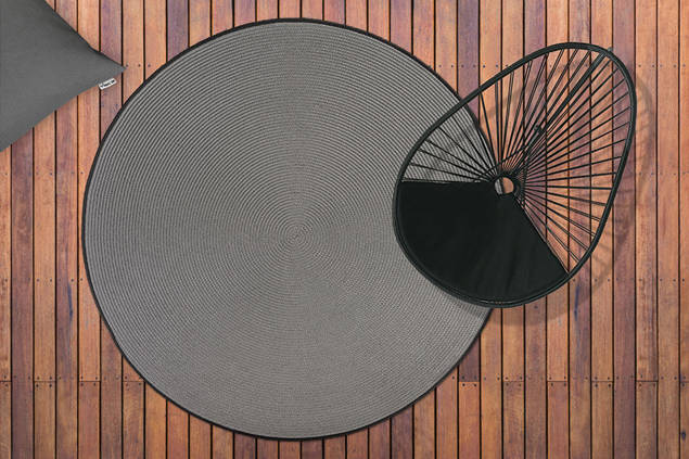 Bova Tapis d'éxtérieur rond 1