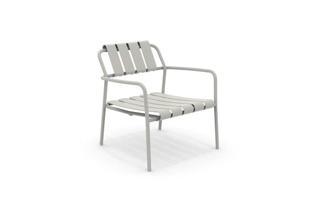 Iseo Fauteuil lounge aluminium 