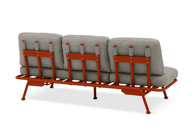 Sorrento Multifunktionsliege Aluminium 7