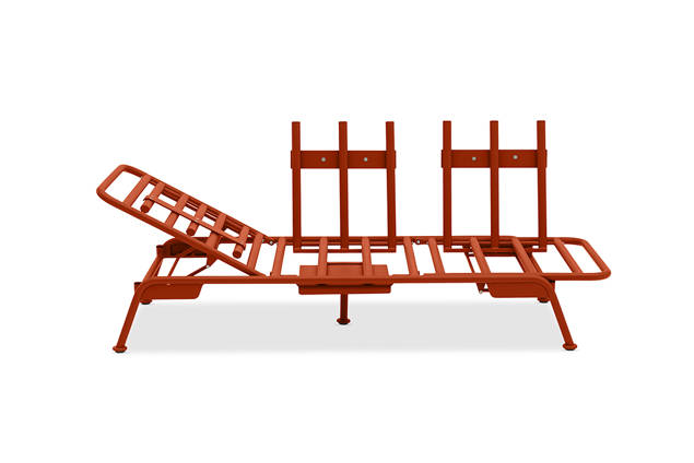 Sorrento Multifunktionsliege Aluminium 9