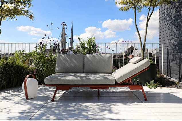 Sorrento Multifunktionsliege Aluminium 12