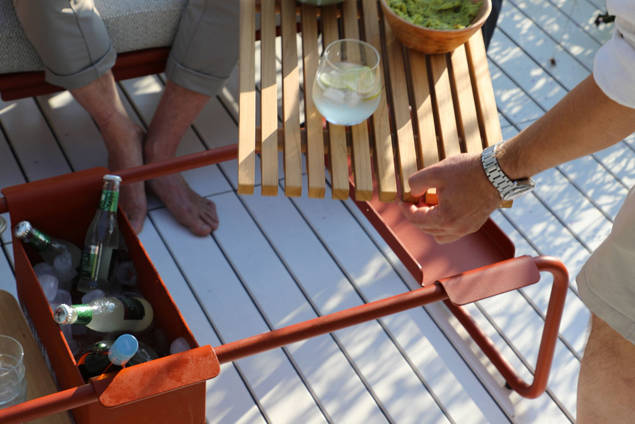 Sorrento Loungetisch Aluminium 84x46 cm 5