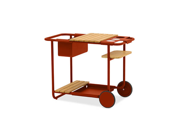 Sorrento Chariot de service aluminium