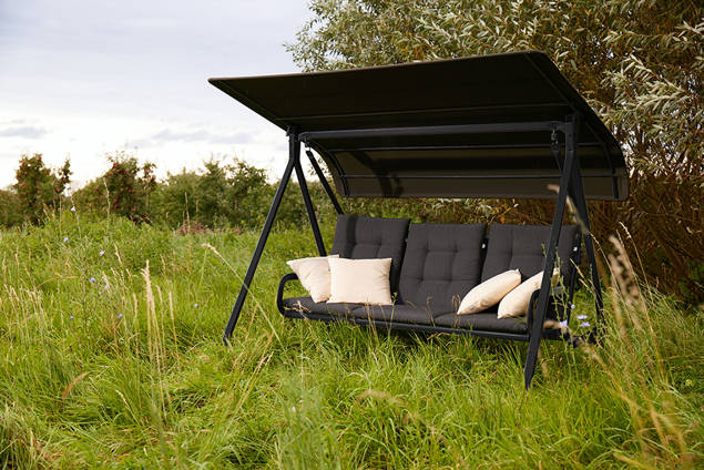 Imperia Hollywoodschaukel Aluminium 4