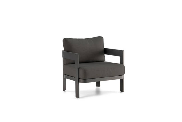 Bastia Fauteuil lounge aluminium