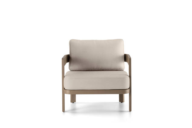 Bastia Loungesessel Aluminium 4